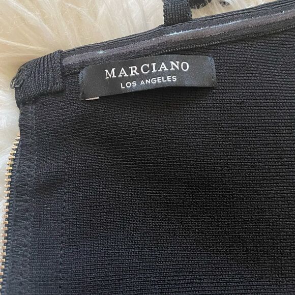 NWT Marciano Women’s Antea Dress Black Size 1 - Picture 8 of 11